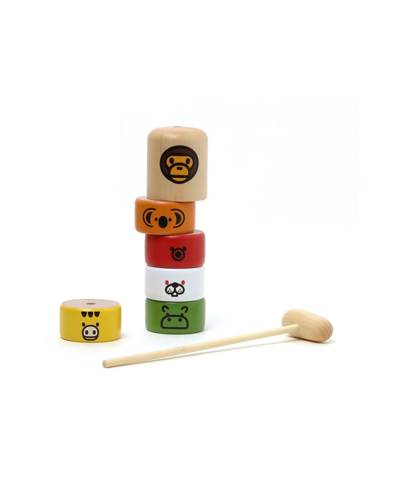 Autres Accessoires Bape Baby Milo wooden game Multicolore Homme | LOW-39623098